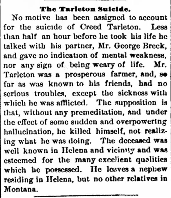 Clipping from The Independent-Record